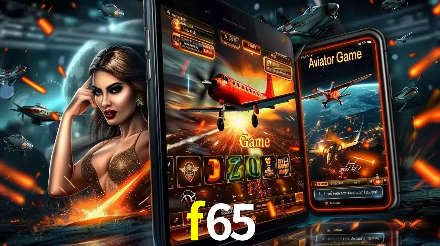 Mulher estilosa cercada por telas que exibem a jogabilidade do Aviator, capturando a intensidade e a estratégia deste popular crash game oferecido pelo f65.